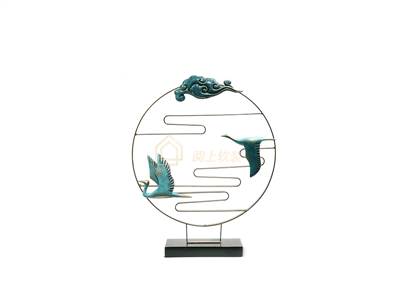 現代簡約白鶴裝飾品